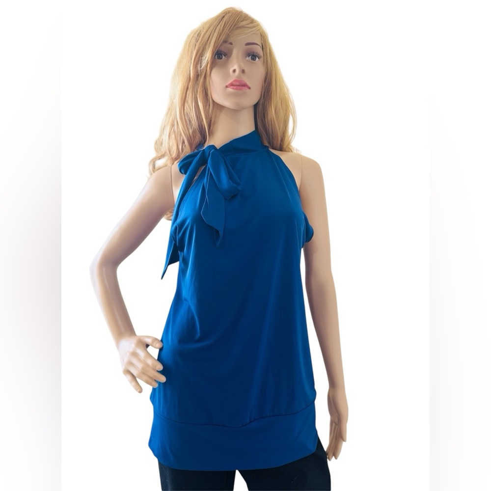 Elegant Tie Neck Blouse